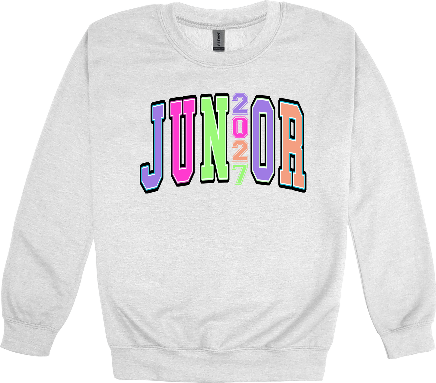 Junior 2027 Class Sweatshirt Gildan Brand