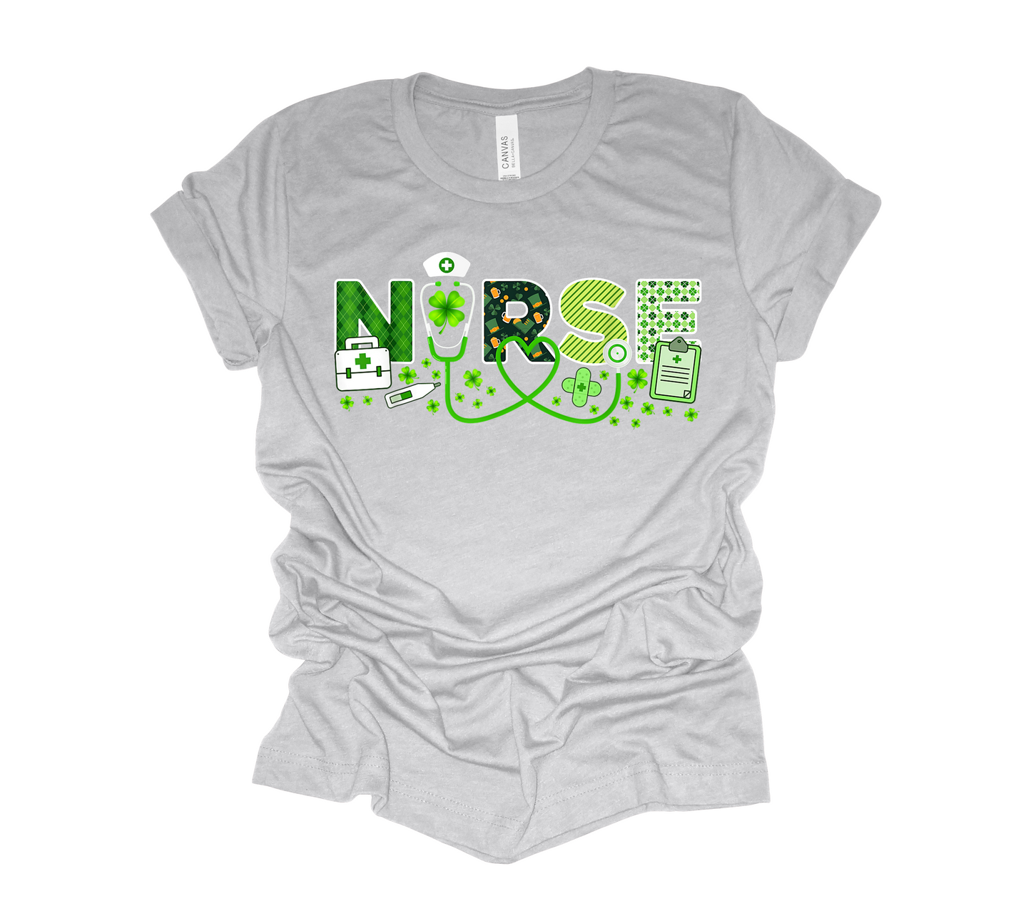St. Patricks Nurse Tee