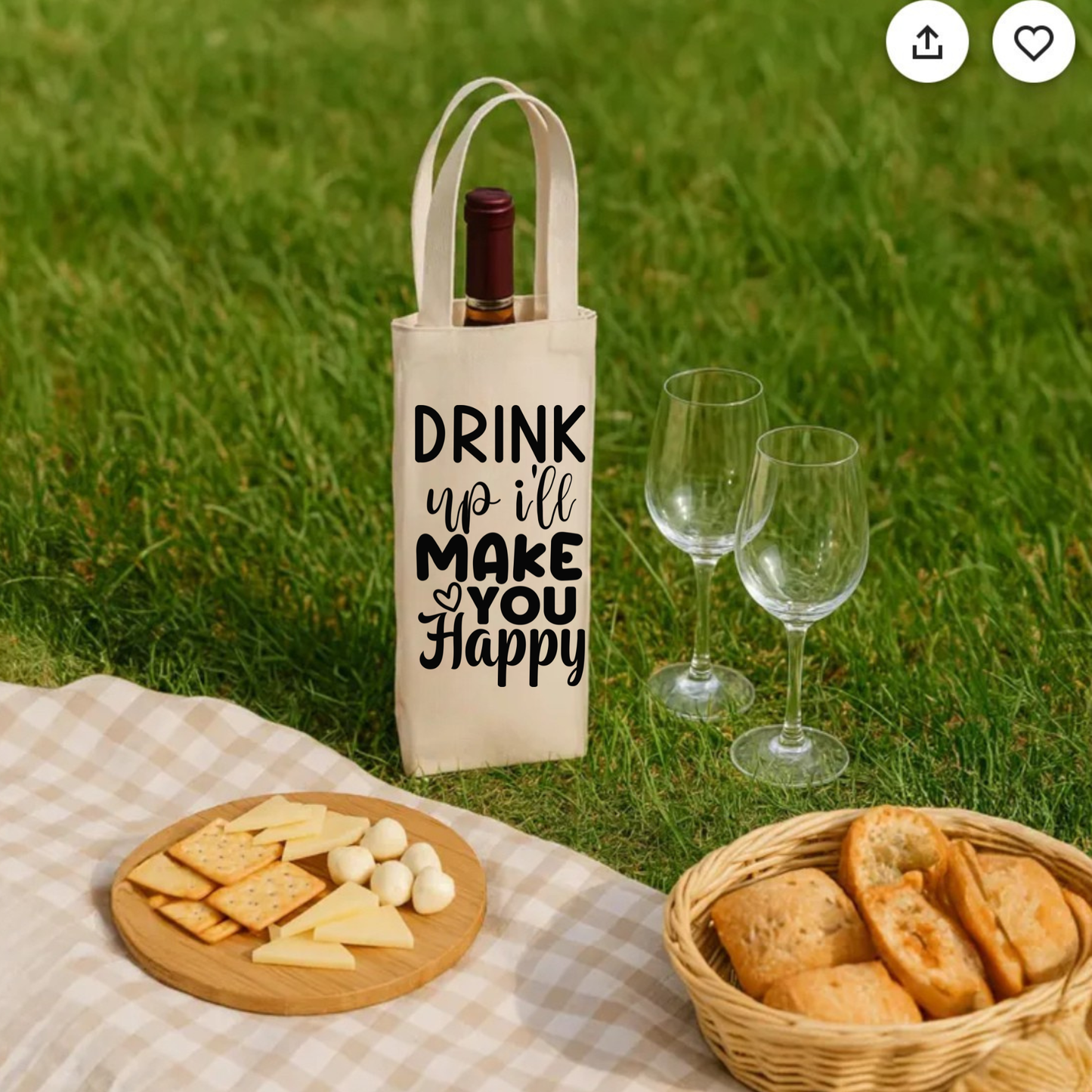 Wine Tote Drink Up