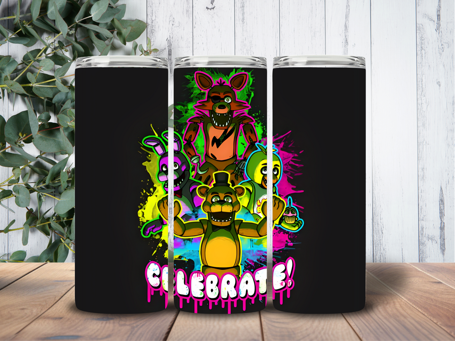 Tumbler 20oz Five Nights At Freddys