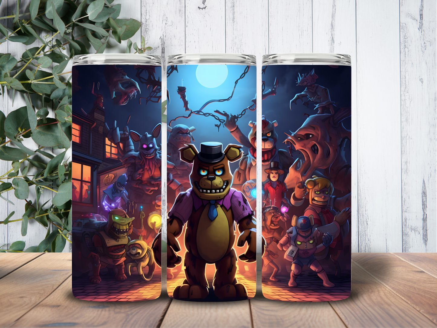 Tumbler 20oz Five Nights At Freddys