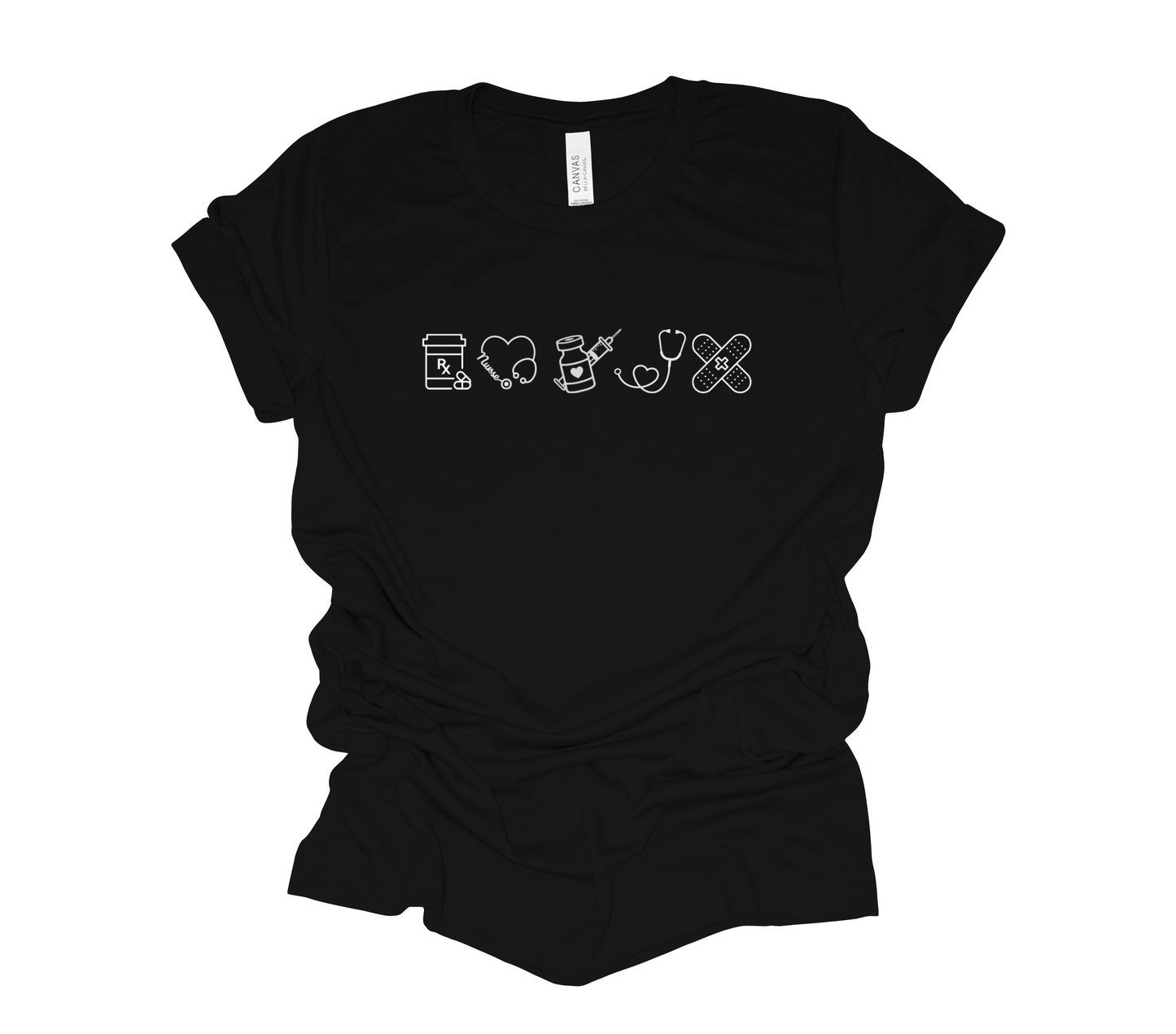 Nurse Tee Multi Design