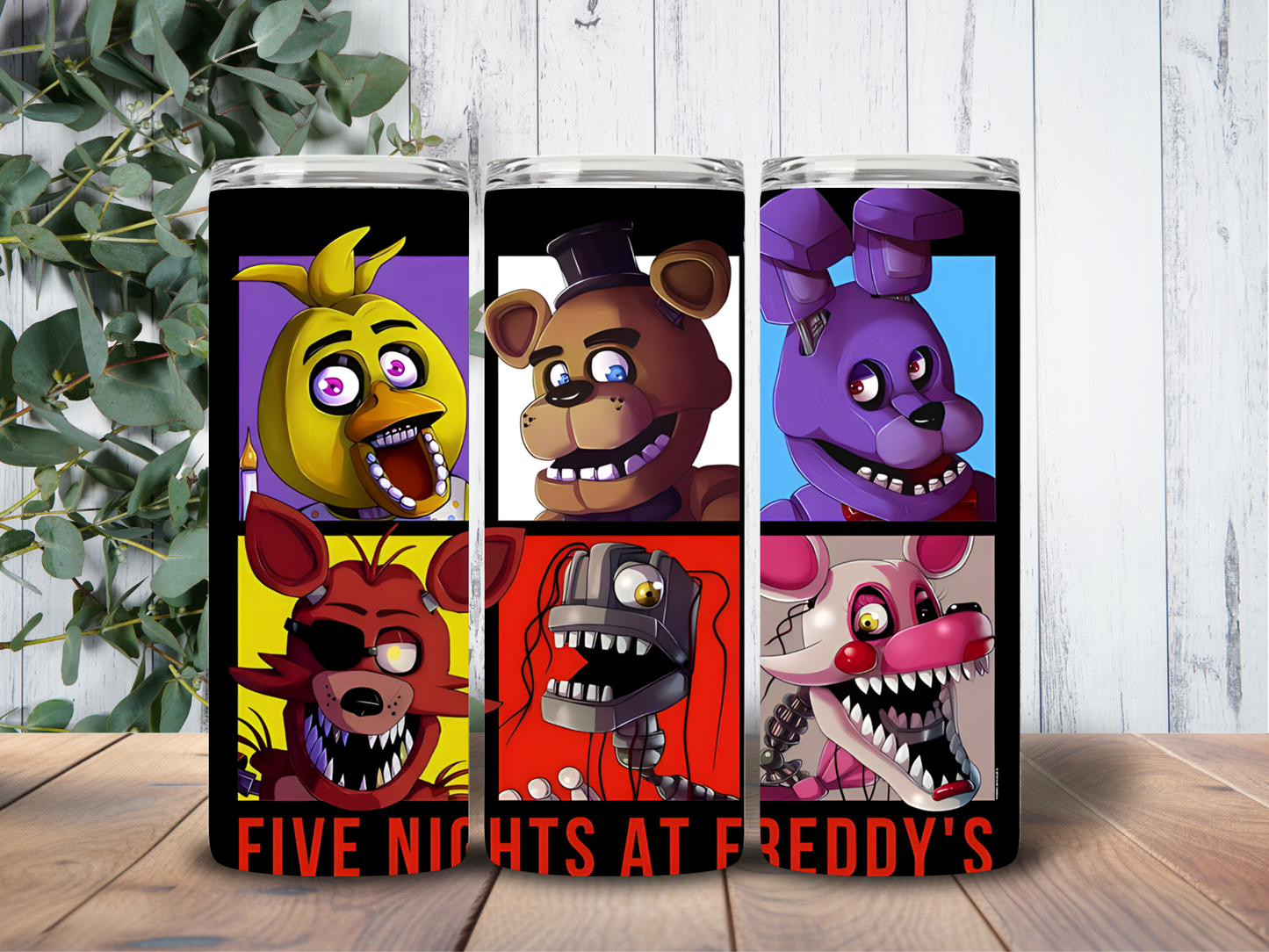 Tumbler 20oz Five nights At Freddy’s