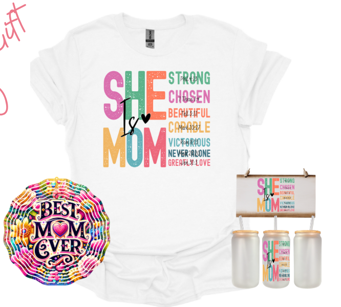 Mother’s Day Gift Set “SHE IS MOM”
