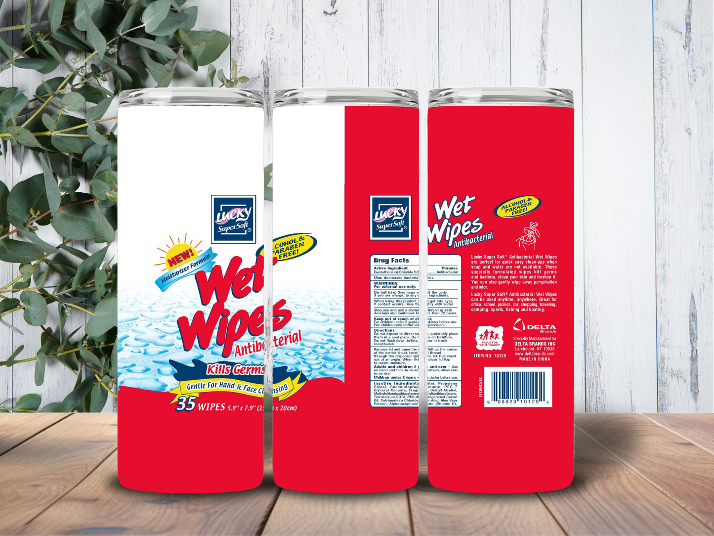 Tumbler 20oz Wet Wipes