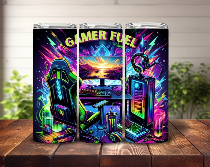 Tumbler 20oz Gamer Fuel