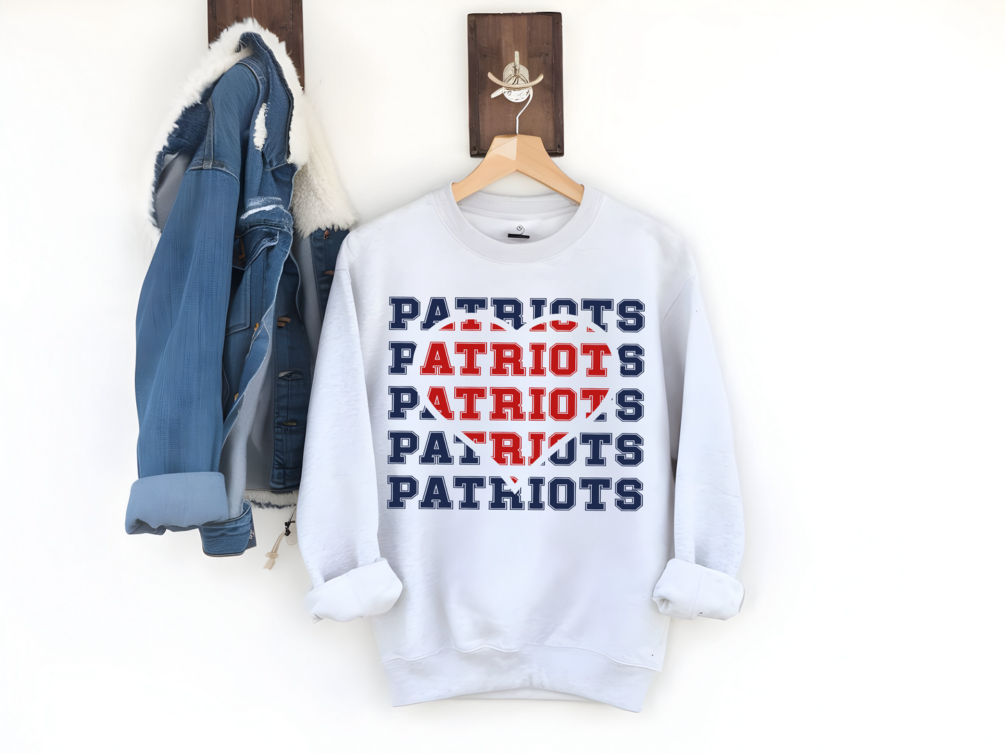 Patriots Love Sweatshirt