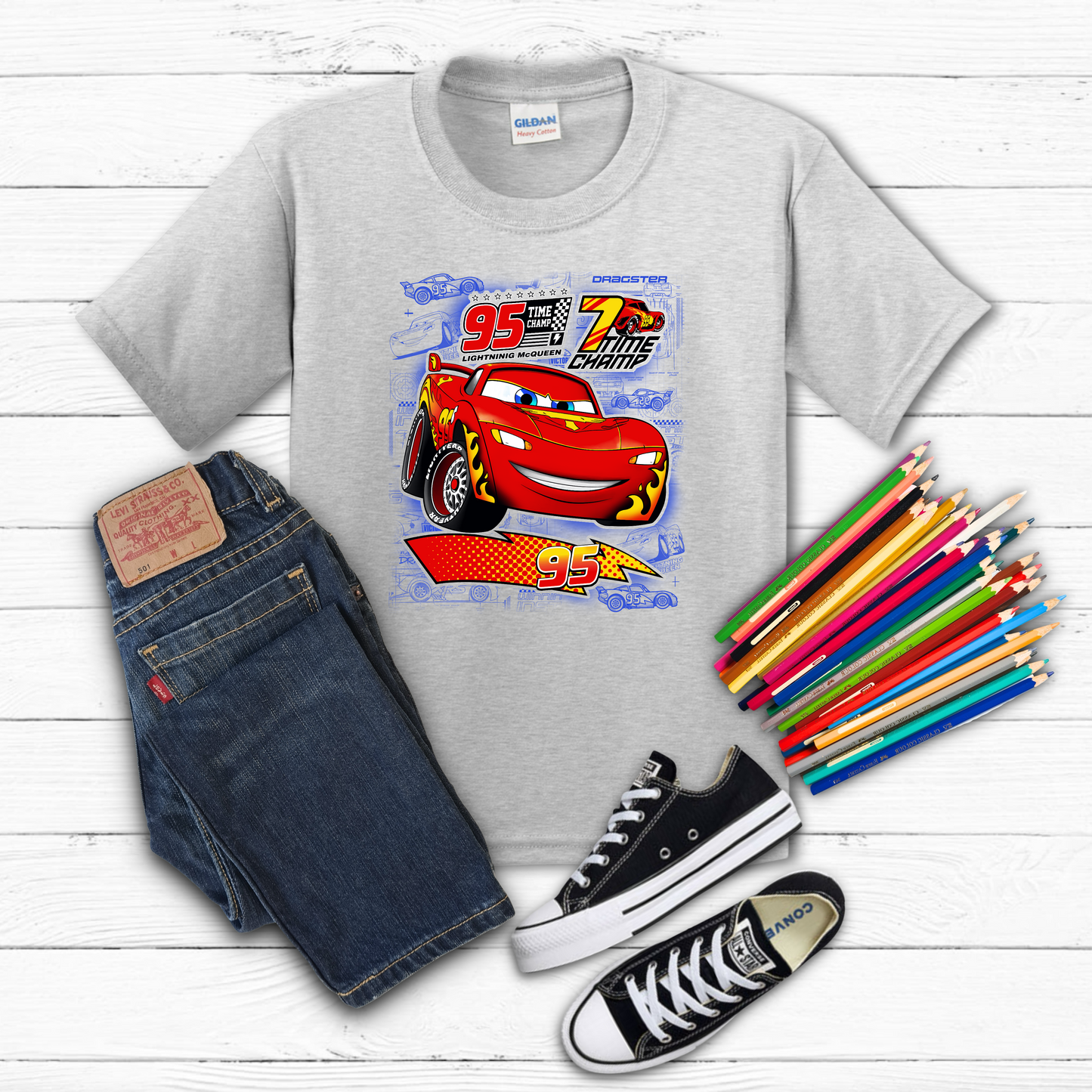 Lightning McQueen youth Tee