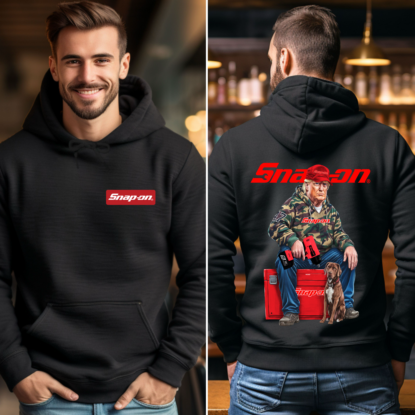 Snap-On Trump Hoodie