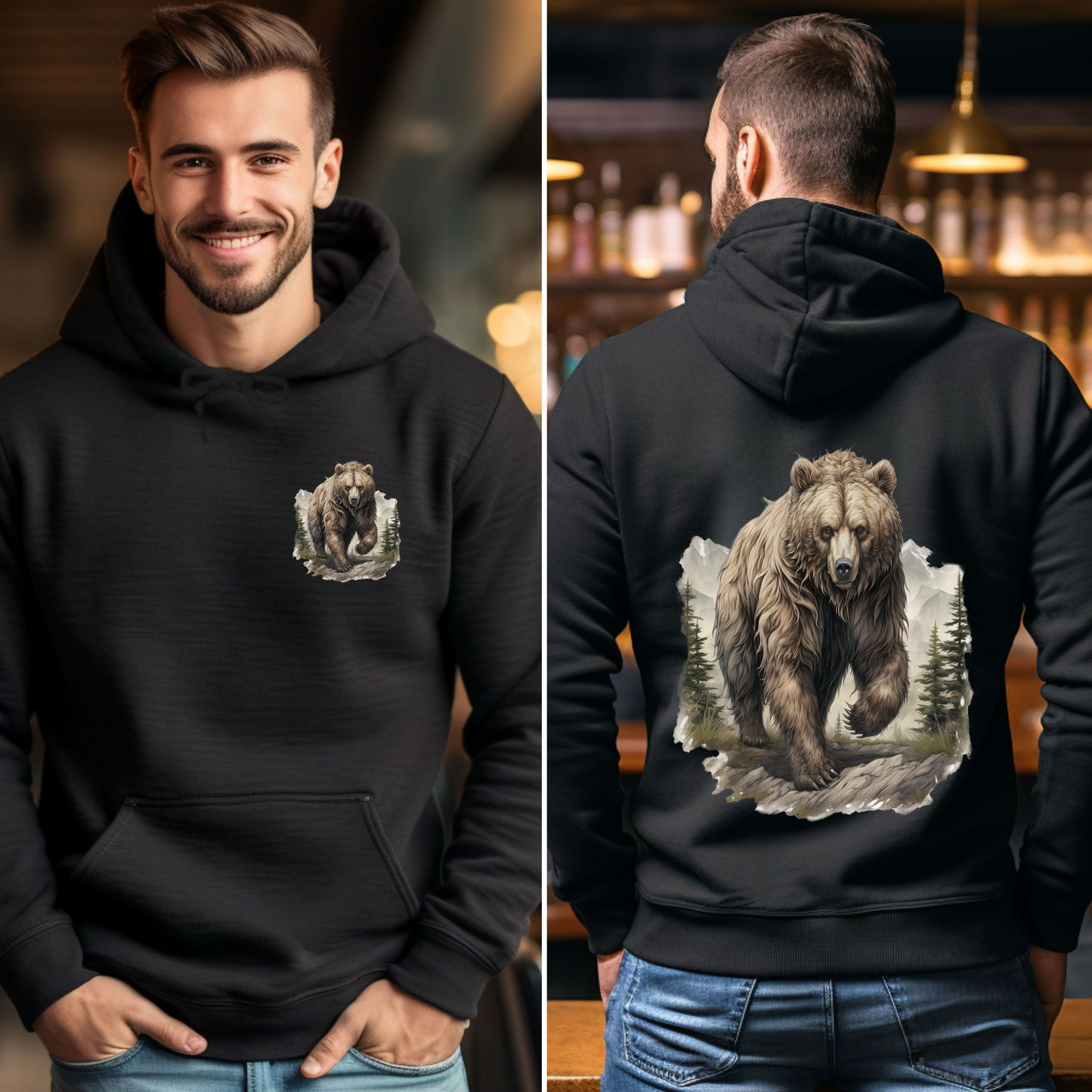 Grizzly Bear Hoodie