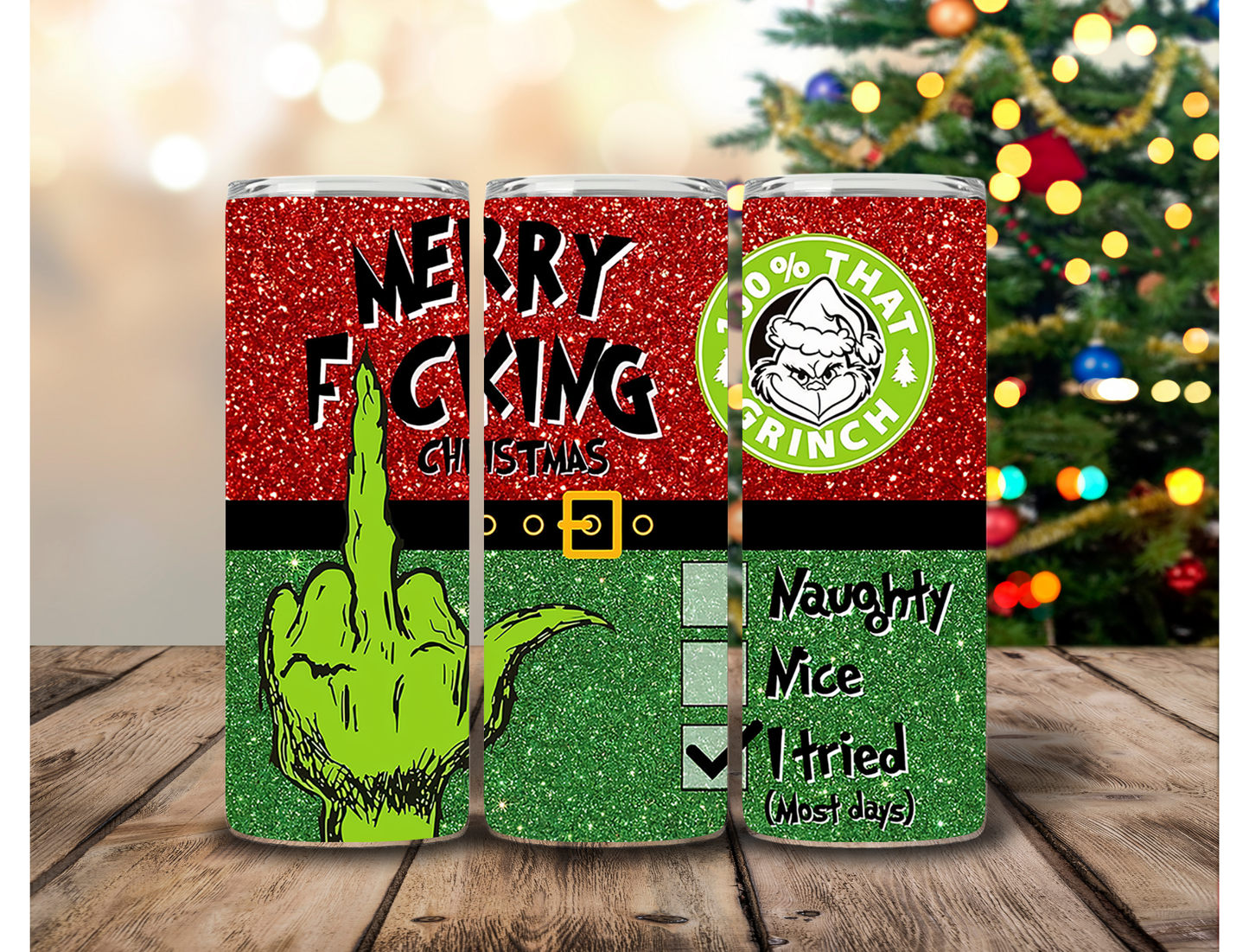 20oz Christmas Tumbler