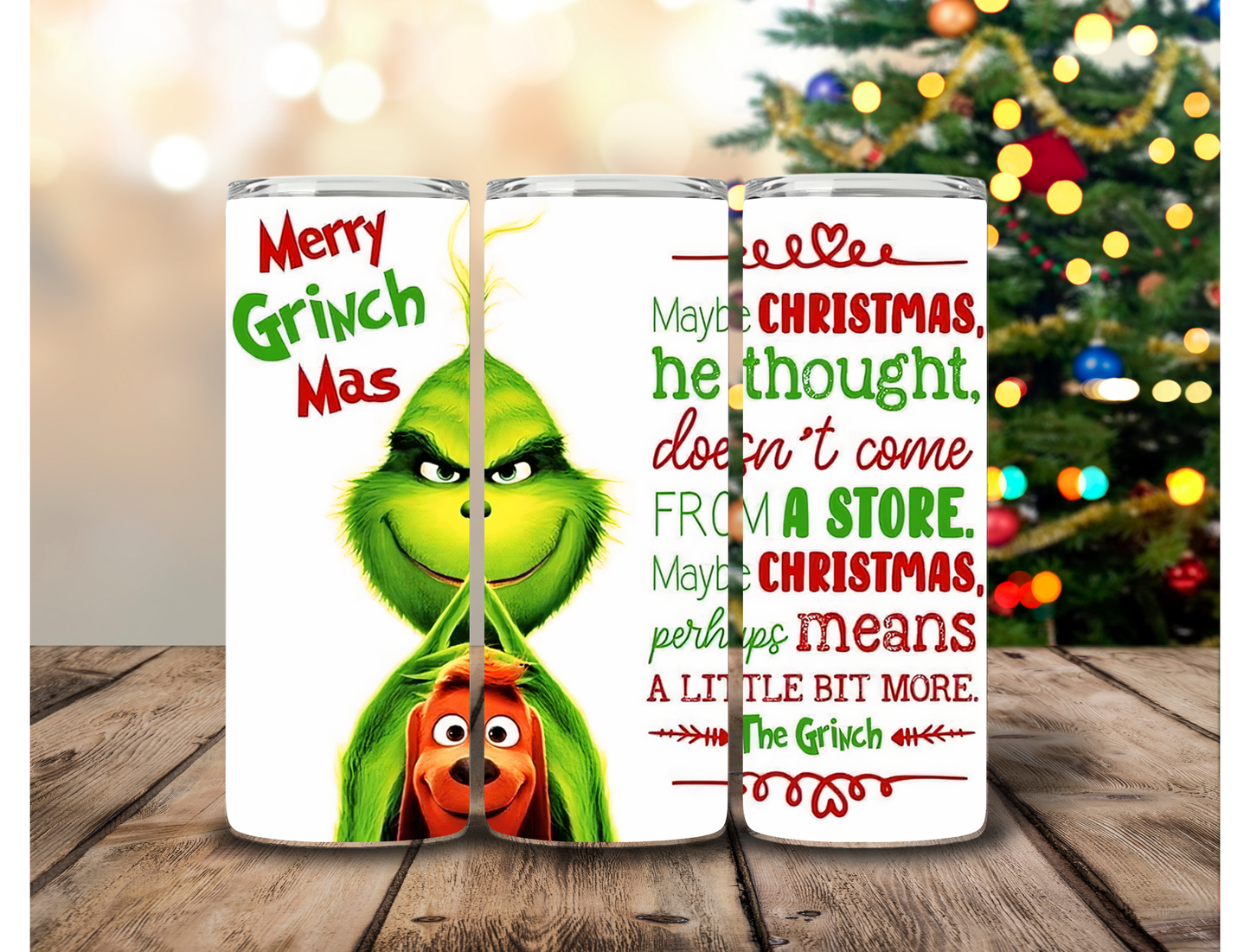 20oz Christmas Tumbler