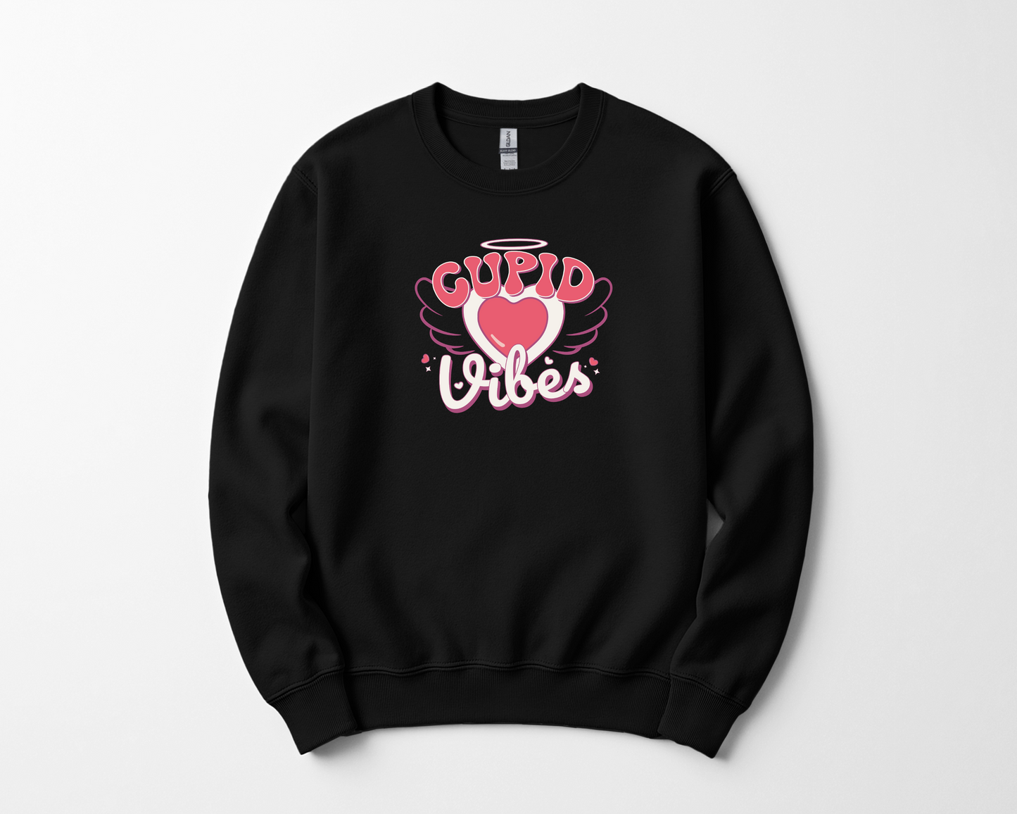 Cupid Vibes Sweatshirt Gildan Brand