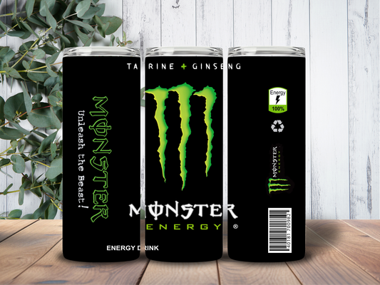 Tumbler 20oz Monster Energy