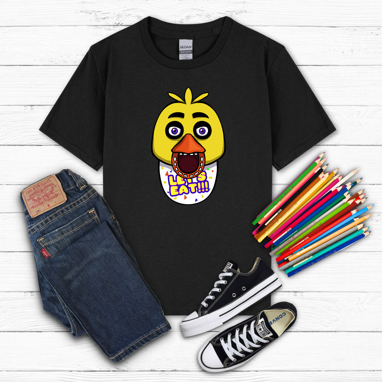FNAF Chica Youth Tee
