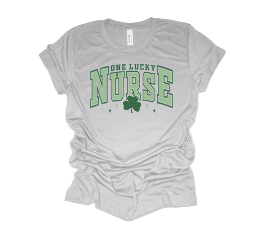 St. Patrick’s Day Nurse Tee