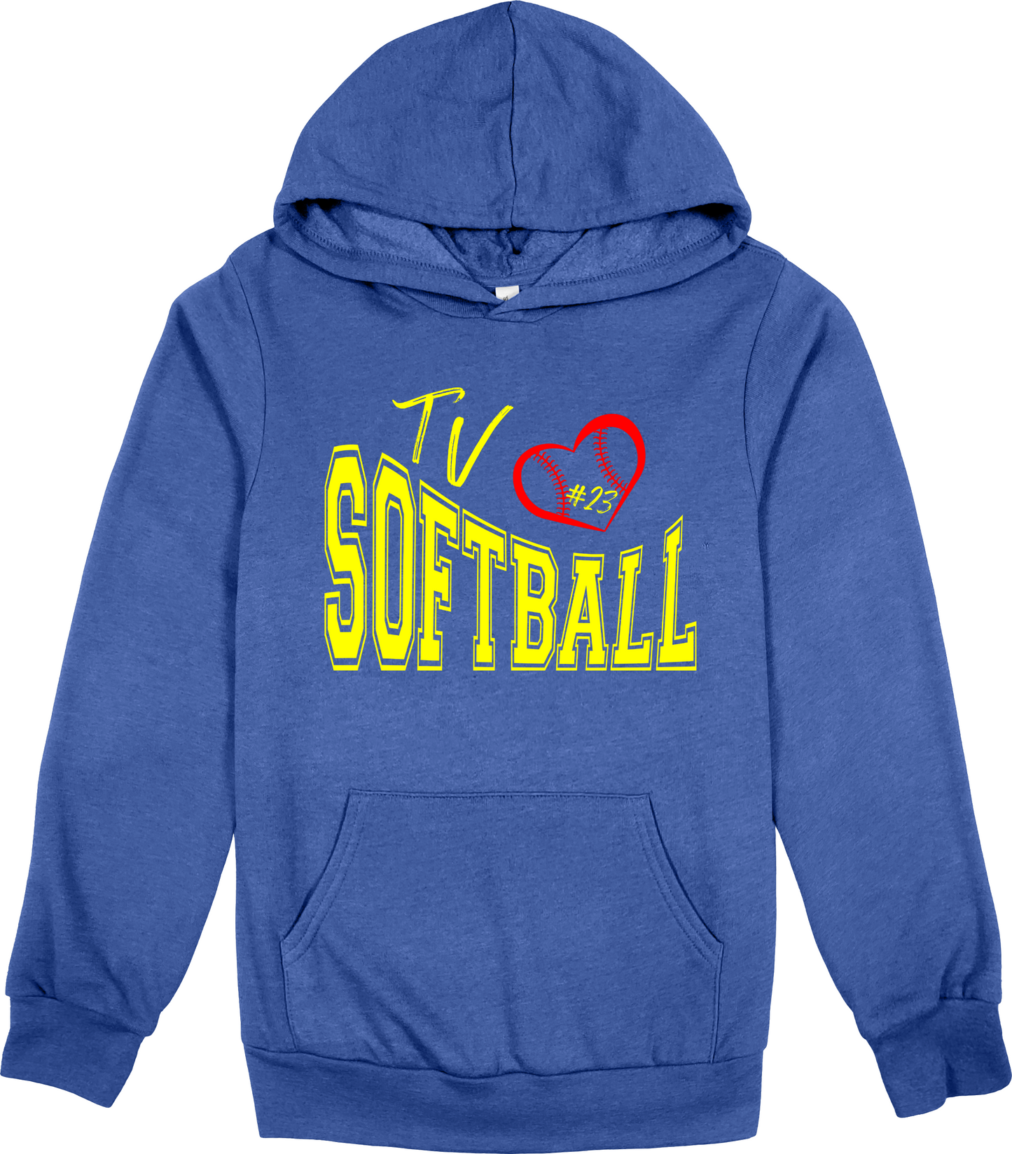 Patriots Softball Hoodie with or without player number