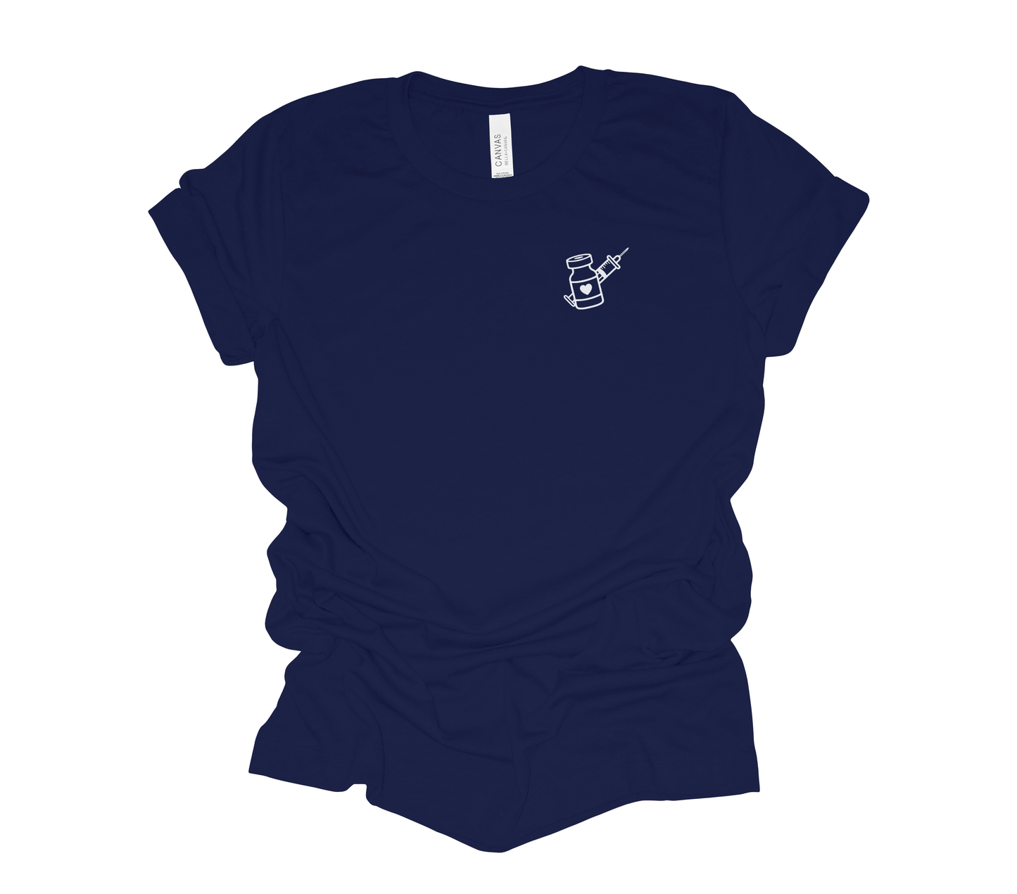 Nurse Pill Bottle/Syringe Tee