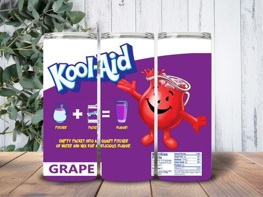 Tumbler 20oz Kool-Aid Grape