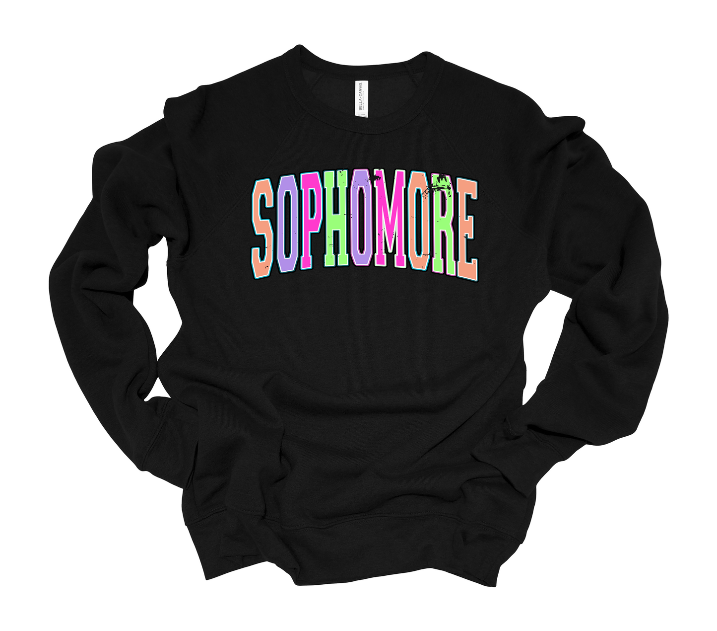Sophomore Distressed Class Sweatshirt