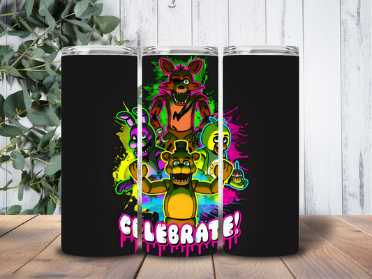 Tumbler 20oz Five Nights At Freddys