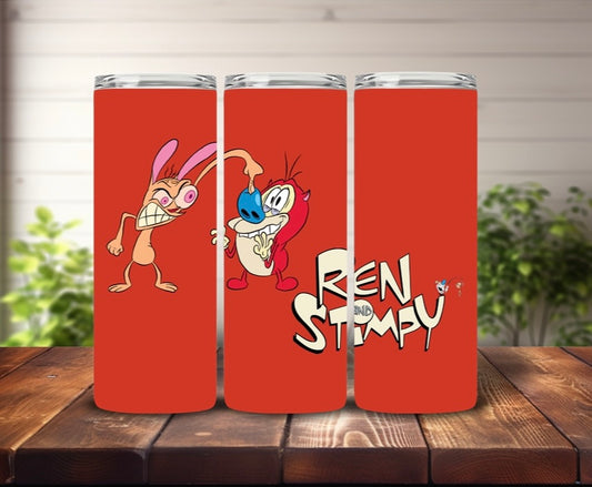 Tumbler 20oz Ren and Stimpy