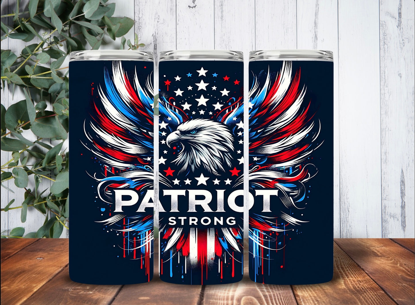 Tumbler 20oz Patriot Strong