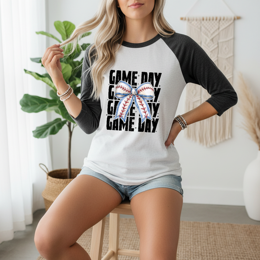 Game Day Baseball 3/4 Tee