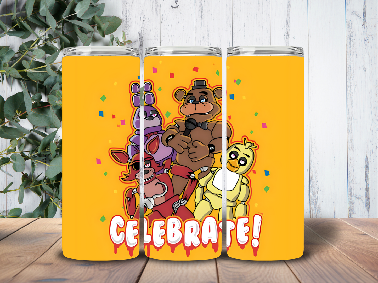 Tumbler 20oz Five nights At Freddy’s