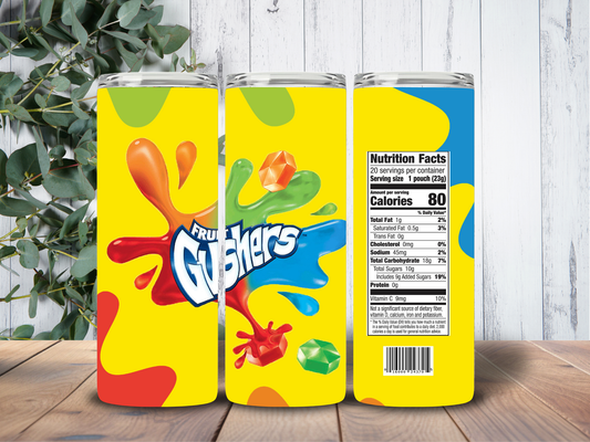 Tumbler 20oz Gushers