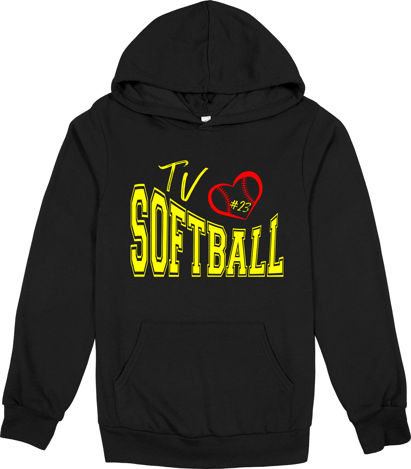 Patriots Softball Hoodie with or without player number