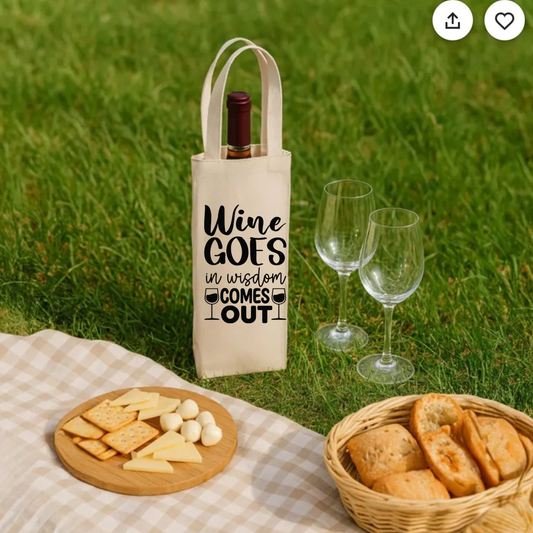 Wine Tote wisdom comes in
