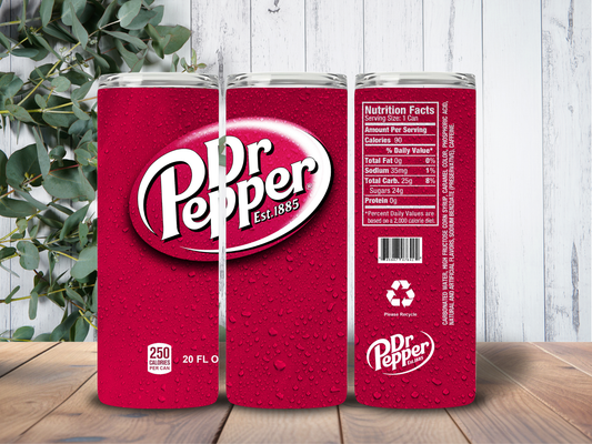 Tumbler 20oz Dr Pepper