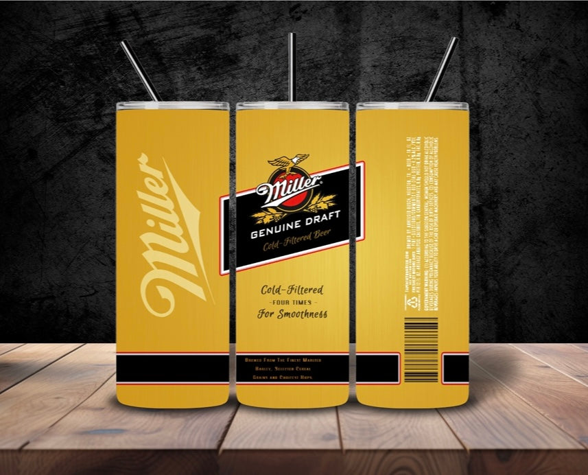 Tumbler 20oz Miller Genuine Draft
