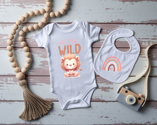 Onesie Bib Set Wild