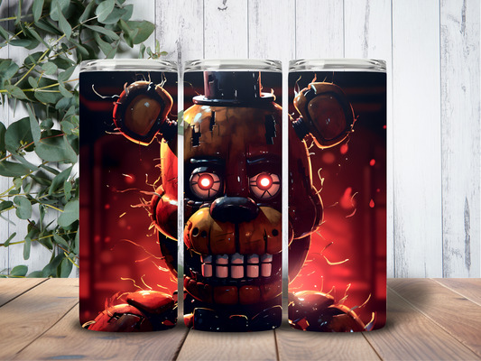 Tumbler 20oz Five Nights At Freddys