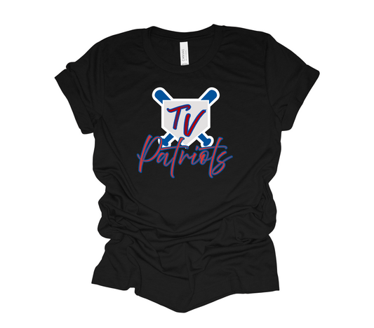 TV Patriots Baseball Tee