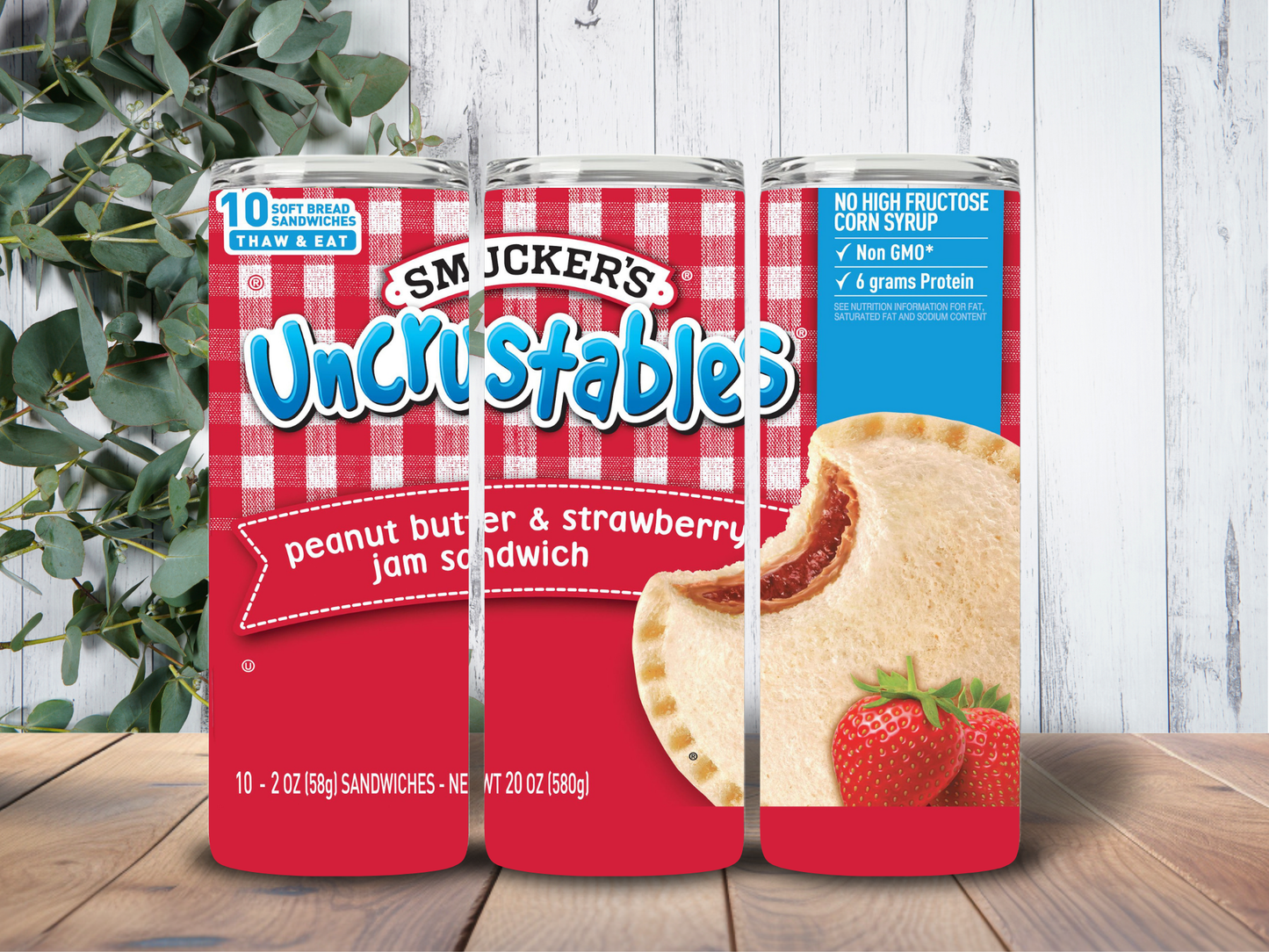 Tumbler 20oz Uncrustable Strawberry