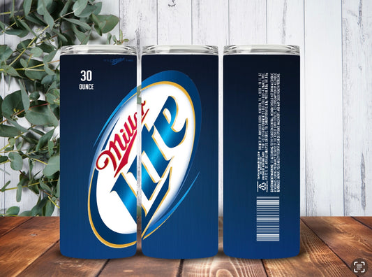 Tumbler 20oz Miller Lite