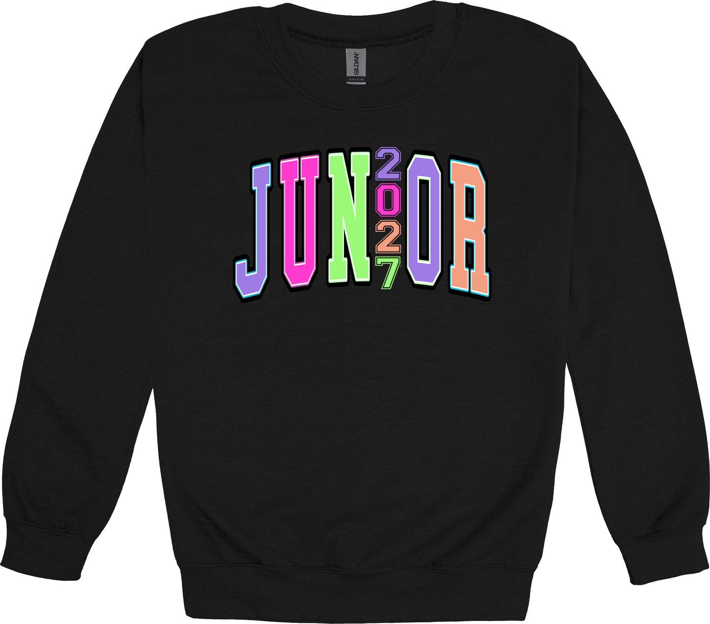 Junior 2027 Class Sweatshirt Gildan Brand