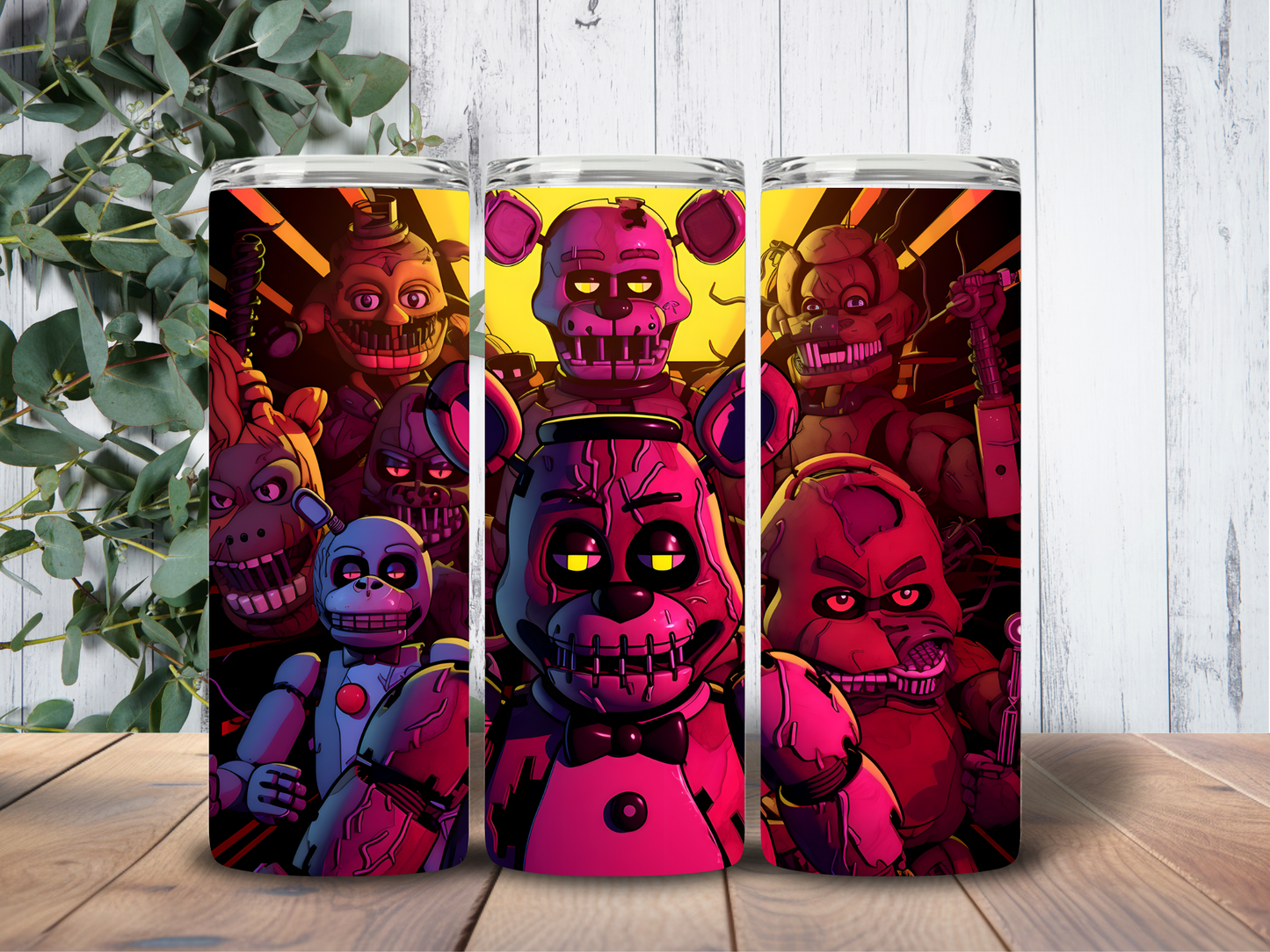Tumbler 20oz Five Nights At Freddys