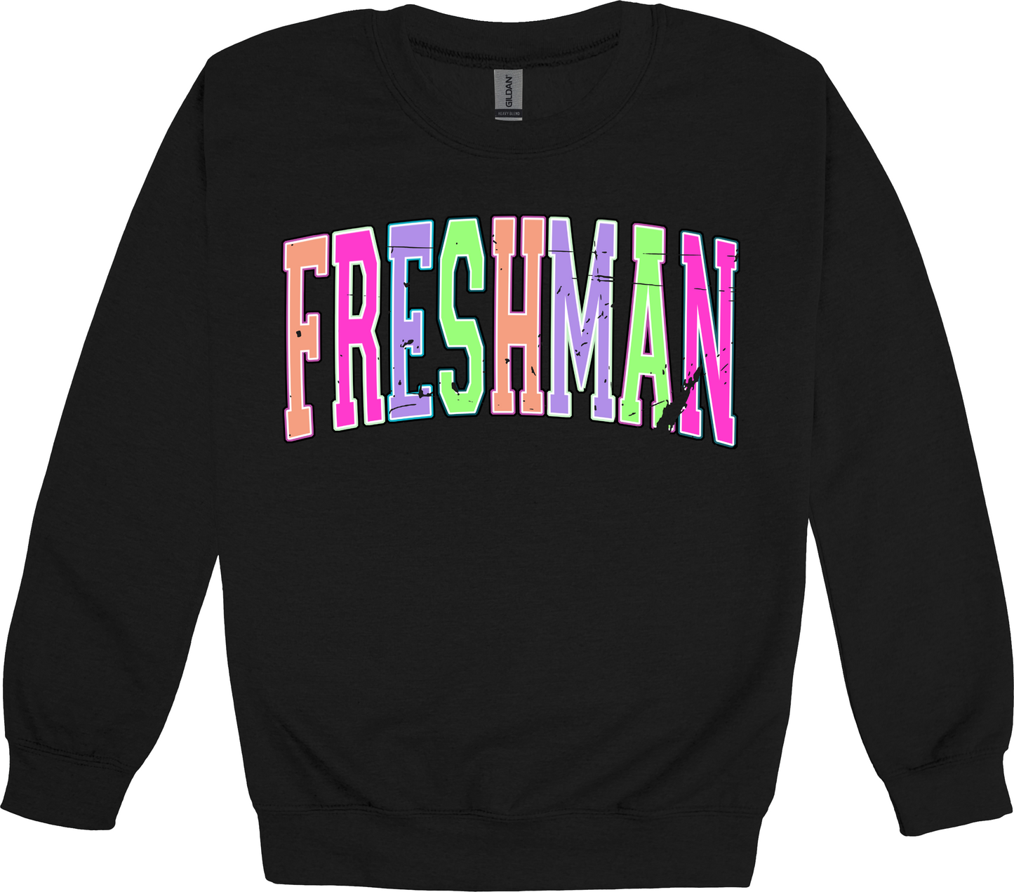 Freshman Distressed Class Sweatshirt