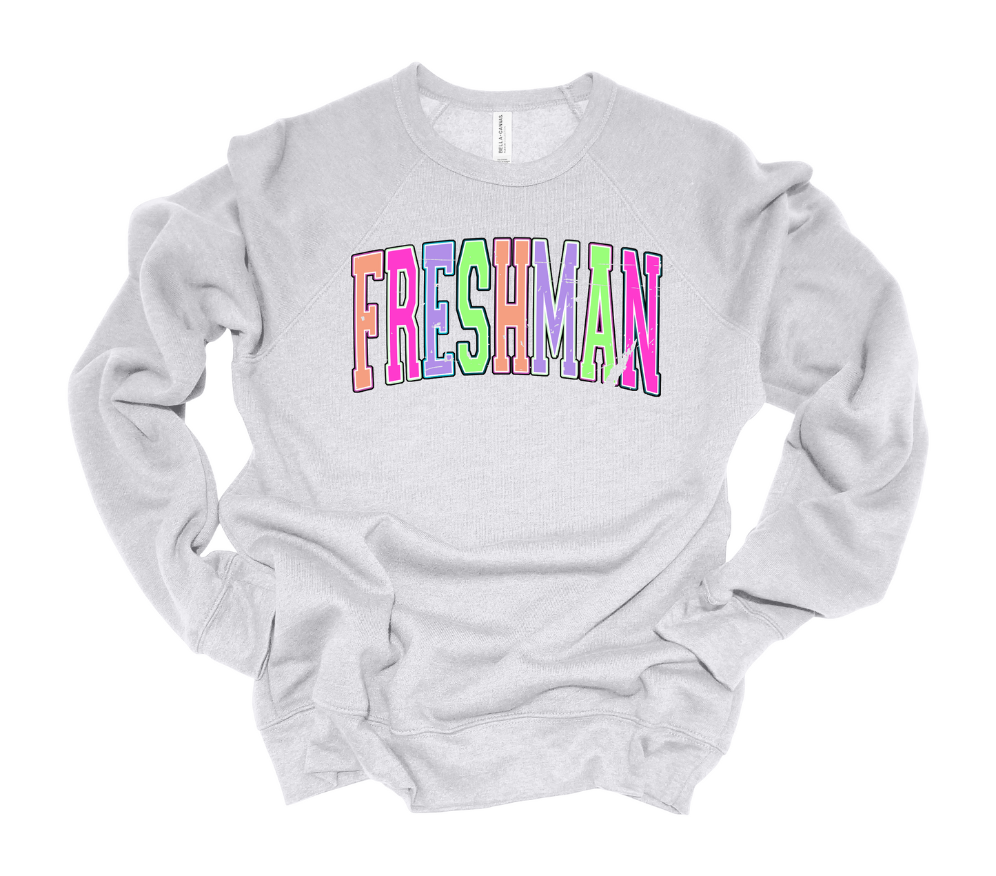 Freshman Distressed Class Sweatshirt