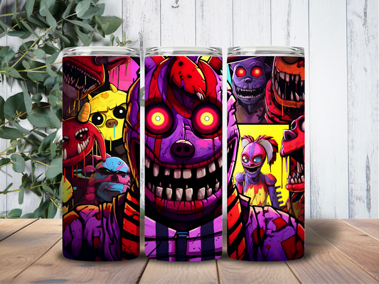 Tumbler 20oz Five Nights At Freddys