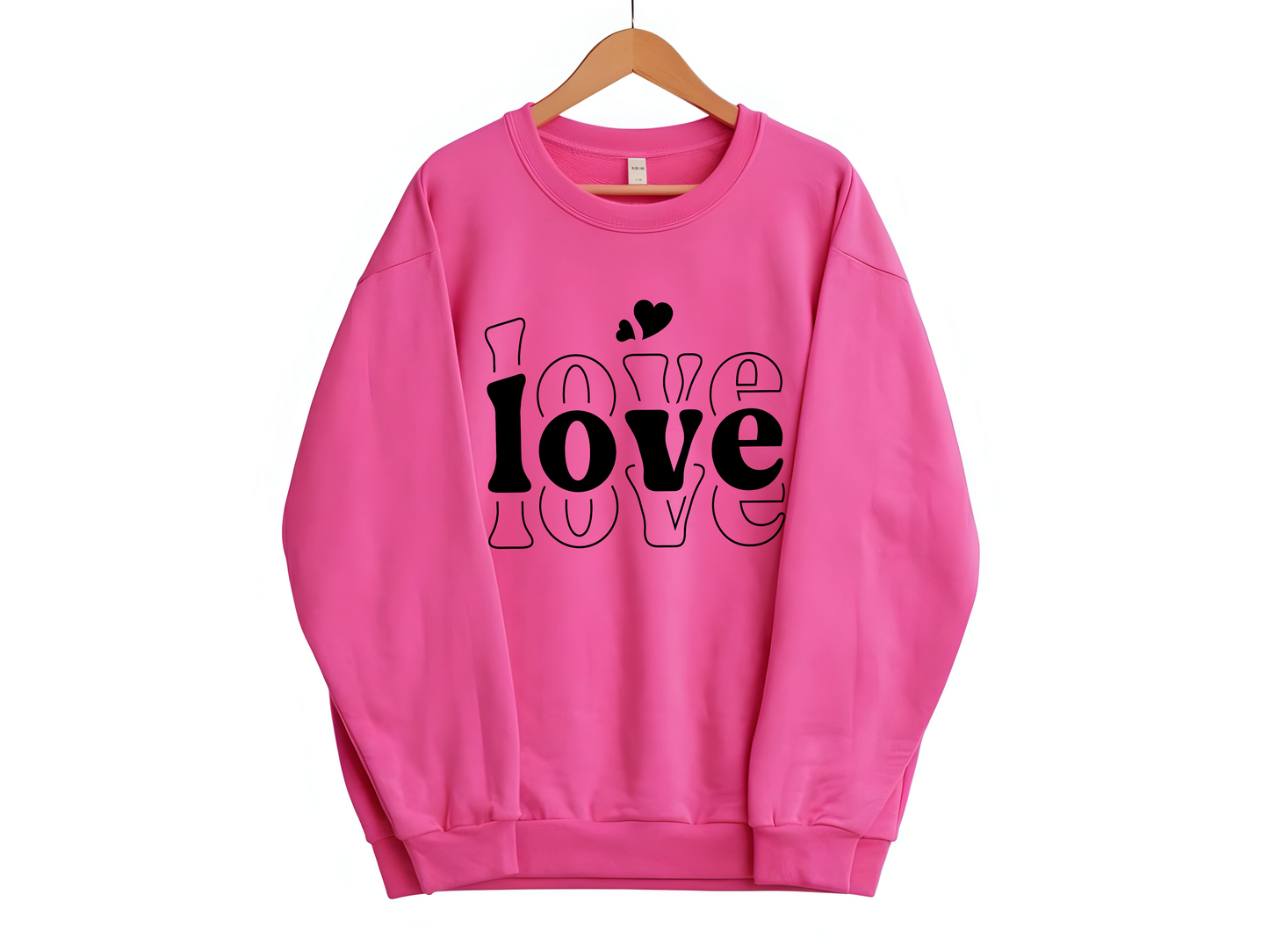 Love Stacked Sweatshirt