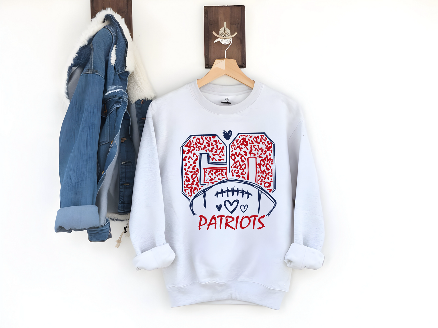 Patriots Spirit Football Sweatshirt