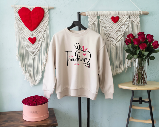 Valentine’s Day Teacher Sweatshirt