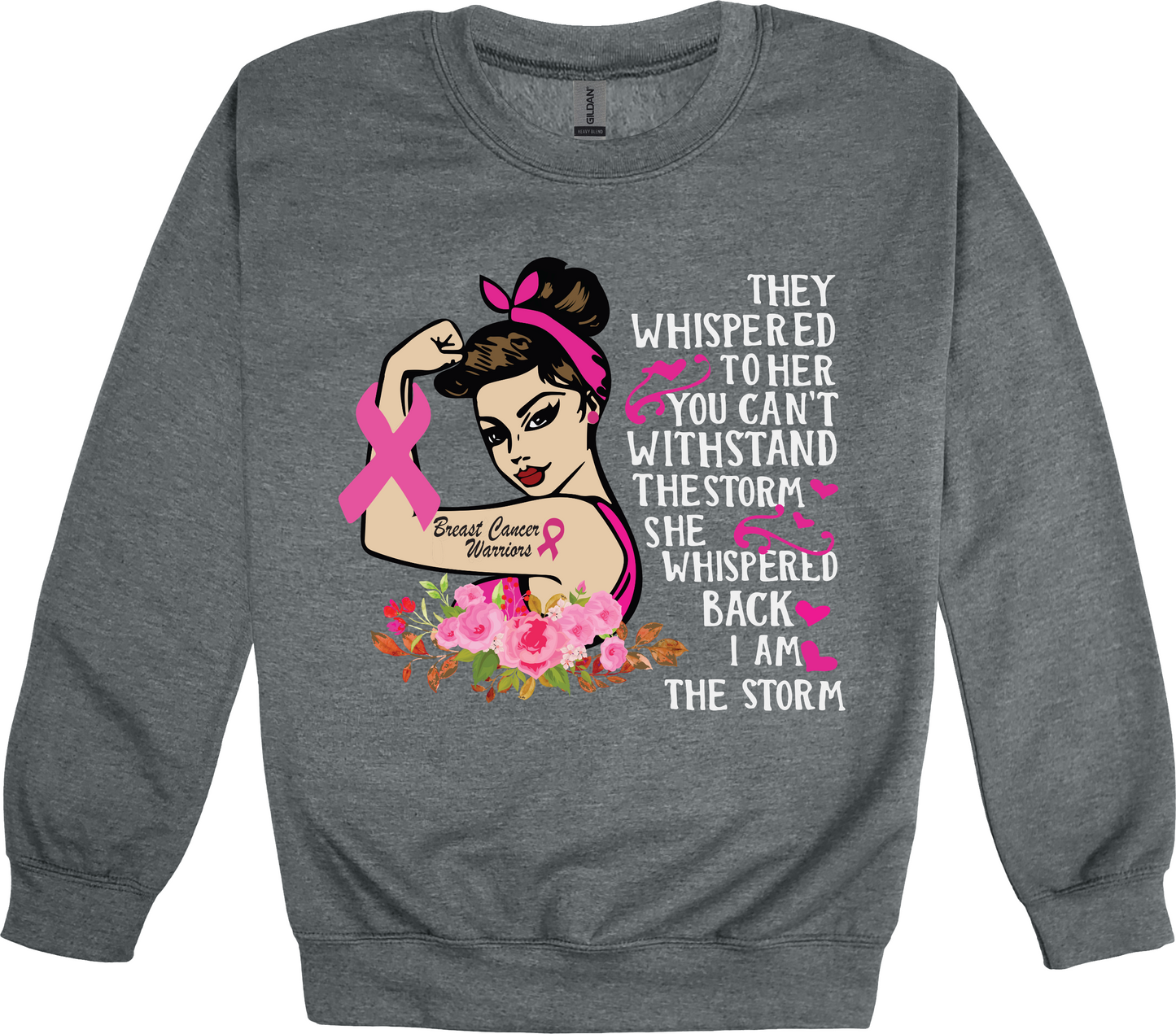 Breast Cancer Survivor Warrior Sweatshirt