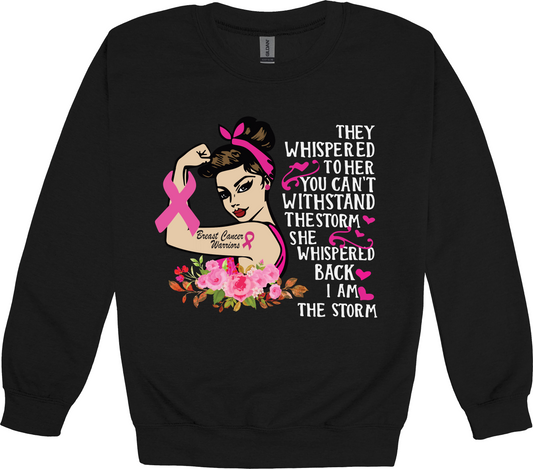 Breast Cancer Survivor Warrior Sweatshirt