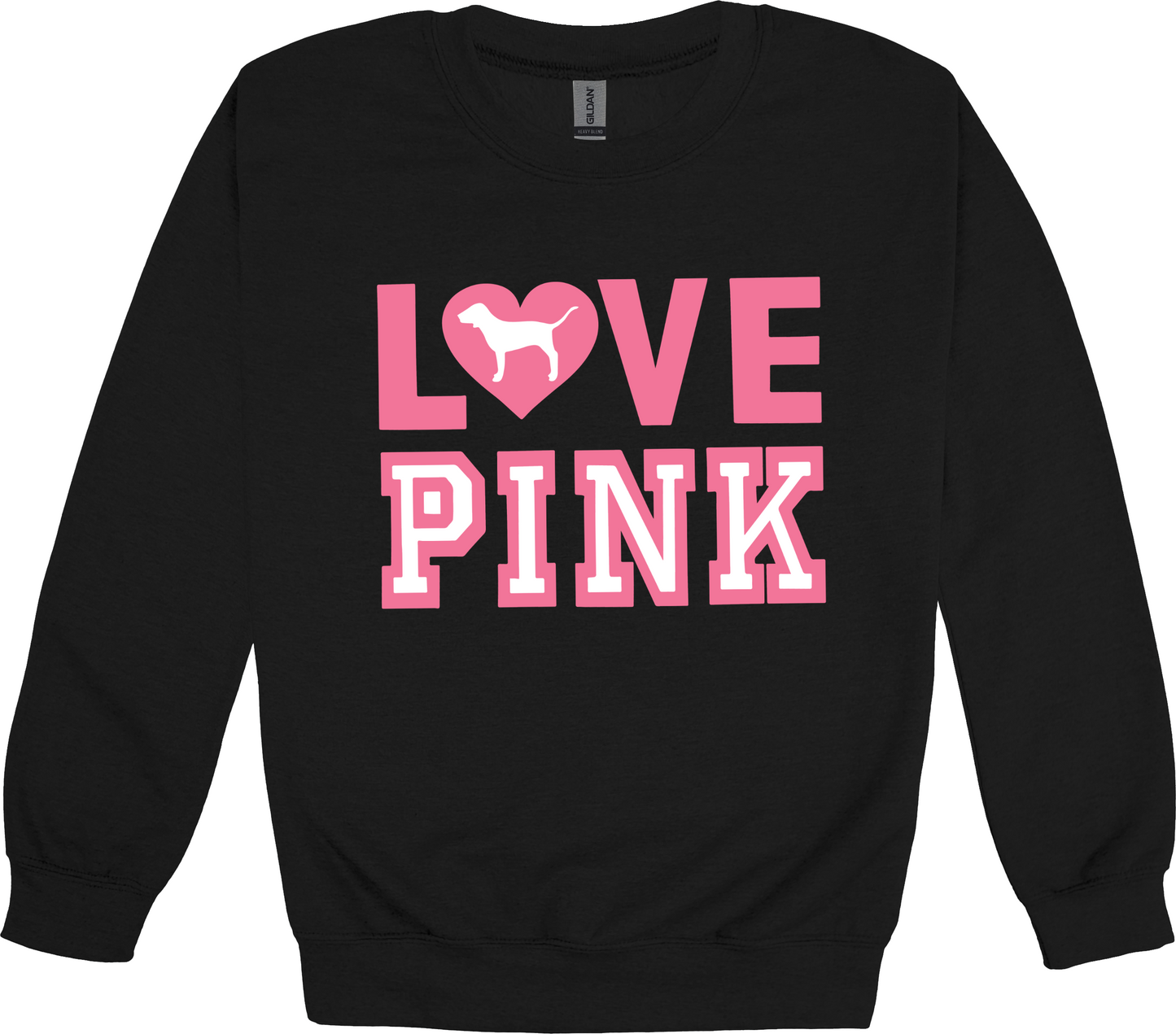 Love Pink Logo Sweatshirt